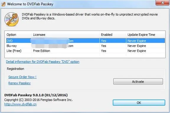 DVDFab Passkey 9.4.5.5 Key Unduh Versi Terbaru 2023