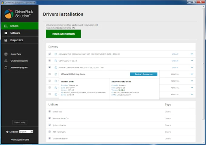 DriverPack Solution Offline 17.11.108 Key Unduh Versi Terbaru
